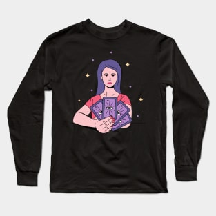 Tarot Reader Long Sleeve T-Shirt